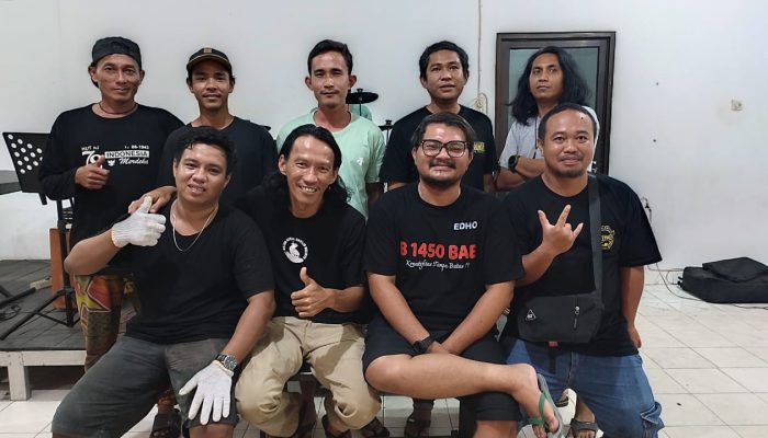 Kumpul Berbagi Ilmu, Para Drummer di Belinyu Kompak untuk Eksis Bareng