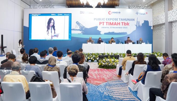 TINS Terus Berbenah dan Laporkan Capaian Positif Perusahaan di Public Expose 2024