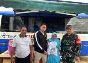 Mobil Sehat Hadir di Dusun II Desa Kundur, Seratusan Warga Bisa Berobat Gratis