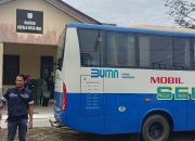Mobil Sehat PT Timah Datangi Desa Ibul, Ratusan Warga Antusias Bisa Berobat Gratis dan Lebih Dekat