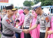 Selamat! Ratusan Personel Polda Babel Naik Pangkat