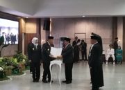 Pj Wali Kota Terima Nota Kesepahaman Antara Pemprov Babel dengan Pemkot Pangkalpinang