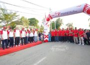 Semarakkan HUT Ke – 49 PT Timah, Ribuan Masyarakat Karimun Ikuti Pekan Sehat ‘Untuk Merah Putih’