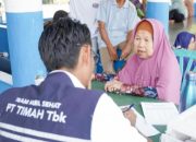 HUT ke-49 PT Timah: Warga Antusias Serbu Layanan Kesehatan Gratis di Belinyu