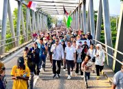 Jalan Sehat Darul Mahabbah Meriah, Nurmalayati Raih Paket Haji Gratis dari Basit Cinda