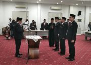 Melantik Tiga Pejabat Pratama, Ini Pesan Pj Wali Kota Pangkalpinang
