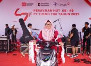Datang dengan Harapan dan Doa, Indriati Berhasil Bawa Pulang Motor dalam Pekan Sehat HUT ke-49 PT Timah Tbk