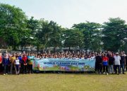 Peringati World Clean Up Day, PT Timah Bersama Pelajar dan Masyarakat Gotong Royong Bersihkan Kawasan Taman Sari
