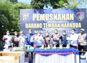 Dit Polairud Polda Babel Musnahkan 11,5 Kilogram Sabu Senilai 11 Miliar Rupiah
