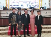 Usai Dilantik Penggantian Antar Waktu, Agung Setiawan Resmi Kembali ke DPRD Babel
