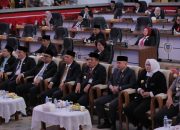 DPRD Babel Bersama Gubernur dan Forkopimda Fokus Menyimak Pidato Kenegaraan Presiden RI di Rapat Paripurna HUT RI ke-80