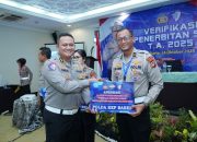 Polda Babel Raih Apresiasi Integritas Pelaporan Data Pemeriksaan Kesehatan Jasmani dan Rohani Tahun 2025