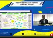 Bambang Patijaya Kini Resmi Bergelar Doktor