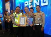 Aktif Jalankan Program Polisi Menyapa, Ditlantas Polda Babel  Terima Penghargaan dari Korlantas Polri