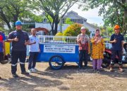 Layanan Makin Cepat, Bank Sampah Basayan Berseri Terima Motor Sampah dari PT TIMAH Tbk