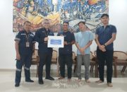 Jelang Natal, PT TIMAH Tbk Serahkan Bantuan Pembangunan Rumah Duka untuk Gereja di Bangka Barat