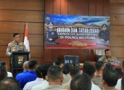 Kunjungi Polres Belitung, Ini Arahan dan Pesan Kapolda Babel 