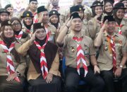 Bawaslu Babel dan Kwarda Babel Kukuhkan Kepengurusan Saka Adhyasta Pemilu Perkuat Pengawasan Partisipatif