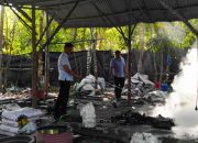 Dit Polairud Polda Babel Gerebek Gudang Peleburan Ilegal di Merawang, Amankan 12 Balok Timah
