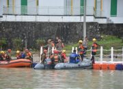 Latihan SAR Gabungan Skala Besar, Polda Babel dan Basarnas Perkuat Sinergi Operasi Kemanusiaan