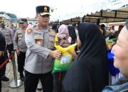 Warga Antusias Sambut Gerakan Pasar Murah di Bhaypark, Polda Babel Lanjut Lagi Besok
