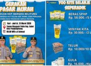 Digelar Besok, Gerakan Pangan Murah Polda Babel Sediakan Sembako dengan Harga Terjangkau