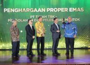 Komitmen Pengelolaan Lingkungan Hidup Berkelanjutan, PT TIMAH Raih Proper Emas