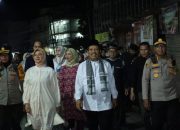Malam Takbiran, Prof Udin dan Cece Dessy Pimpin Pawai Obor di Kota Pangkalpinang
