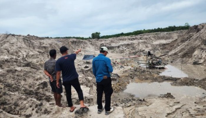 Tambang Ilegal di Hutan Belinyu Terbongkar, Ditreskrimsus Polda Babel Amankan Alat Berat