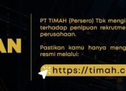 Waspada Penipuan Lowongan Kerja, PT TIMAH Pastikan Tidak Ada Rekrutmen