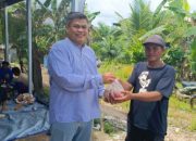 PT Timah dan PWI Bateng Tebar Kurban hingga Perbatasan Desa