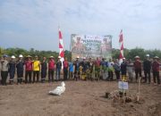 PT TIMAH dan Polres Bangka Barat Kolaborasi Kelola Lahan Eks Tambang Lewat Penanaman Pohon Produktif