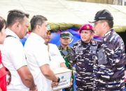 Komandan Kodaeral III Sambangi Korban Kebakaran Kemayoran, Bawa Bantuan dan Dukungan Moral