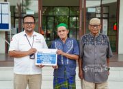 PT TIMAH Bantu Pengembangan Masjid Nurul Huda di Belitung, Perkuat Aktivitas Keagamaan Masyarakat
