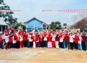 Semarak Tujuhbelasan di SMPN 6 Sungailiat, Guru dan Siswa Adu Sportivitas