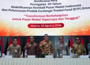 Lima Produk ETF Emas Mulai Tercatat di Bursa Efek Indonesia